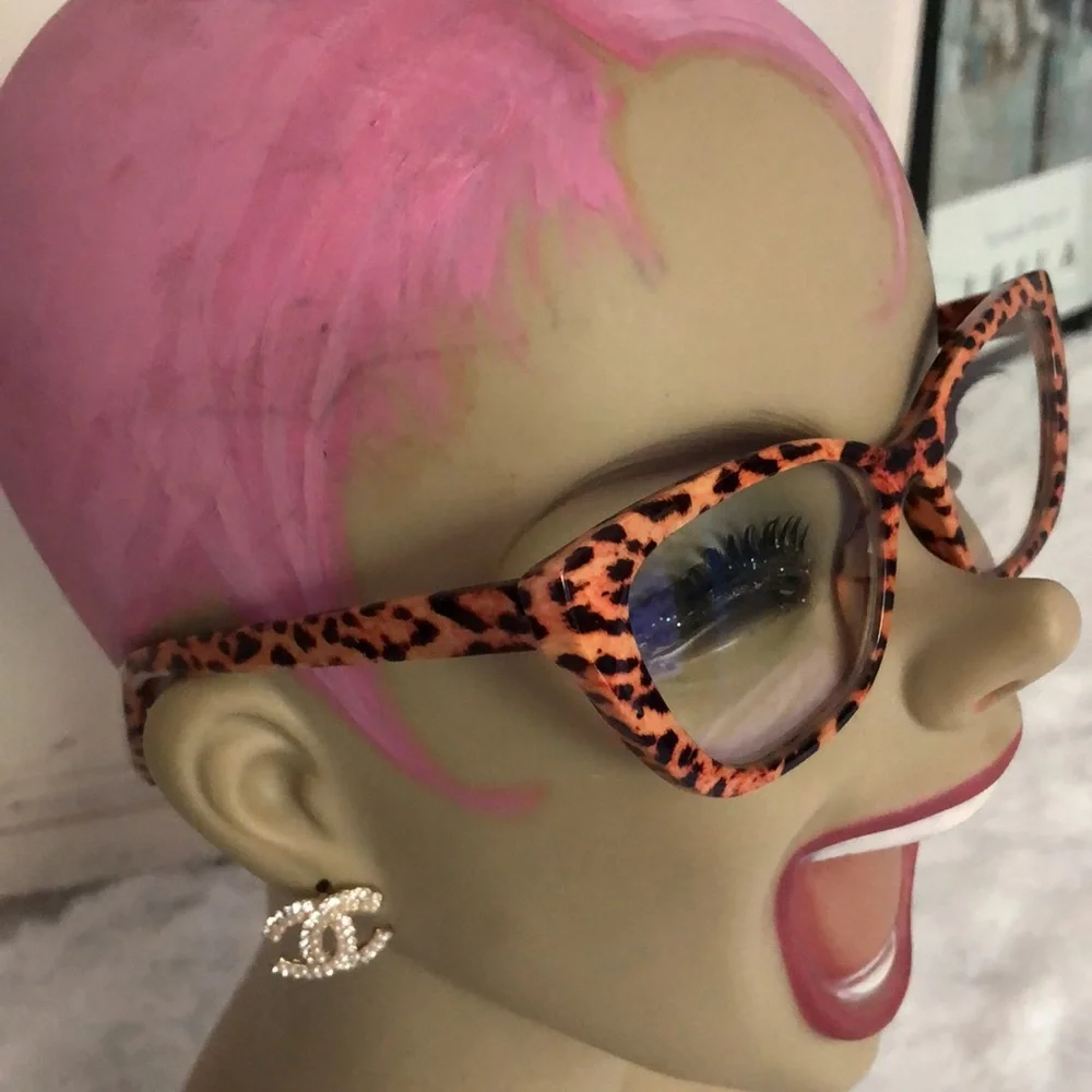 torrid Leopard Print Cat-Eye Glasses in Tortoiseshell Brown